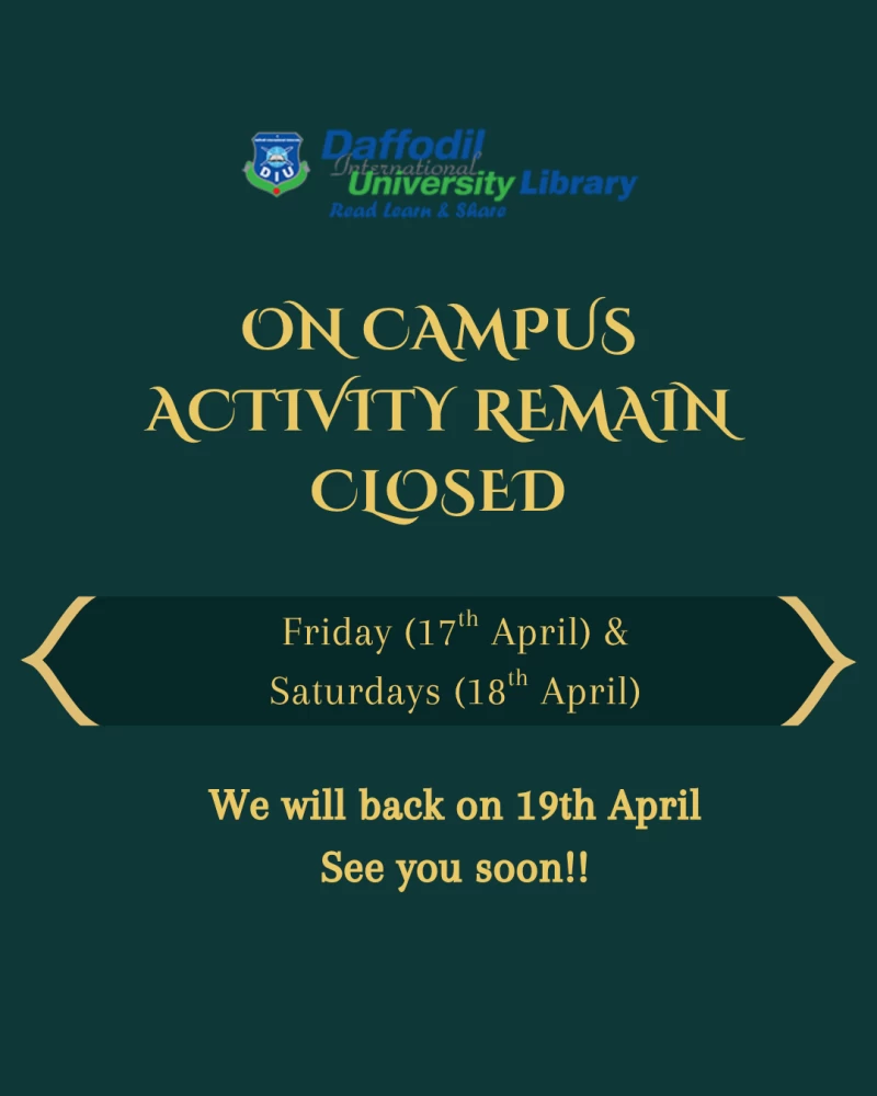 Notice regarding the campus activities